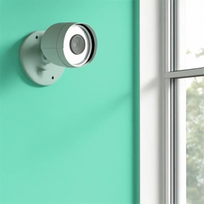Fort Lauderdale vivint camera facing a window